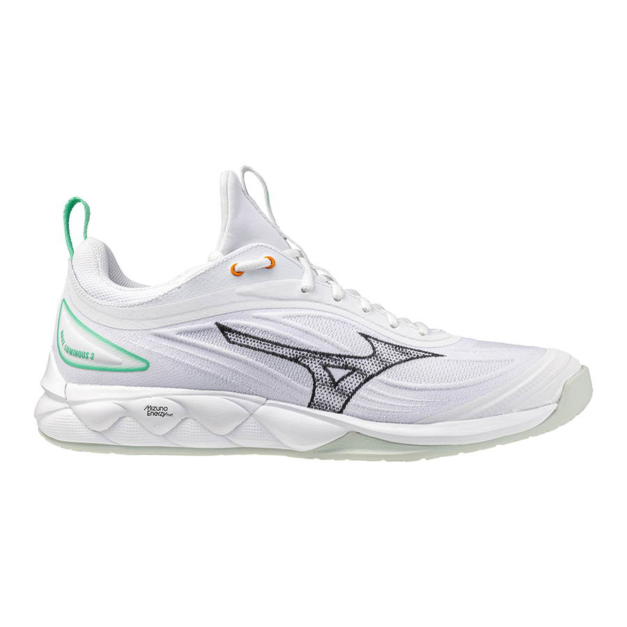 Mizuno WAVE LUMINOUS 3 White/Black/Frozen Emerald